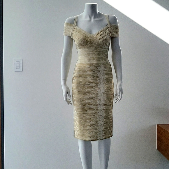 Herve Leger Dresses & Skirts - Herve Leger bandage bodycon dress